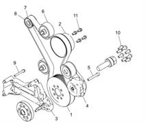 CINGHIA ALTERNATORE LANDINI - MCCORMICK